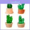 Charming Miniature Resin Cactus For Desk Diy Garden Accessories Cute Plant Decor