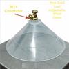 High Pressure High Pressure Atomizing Nozzle Windproof Shield Adjustable Spray Nozzle  Weed Control