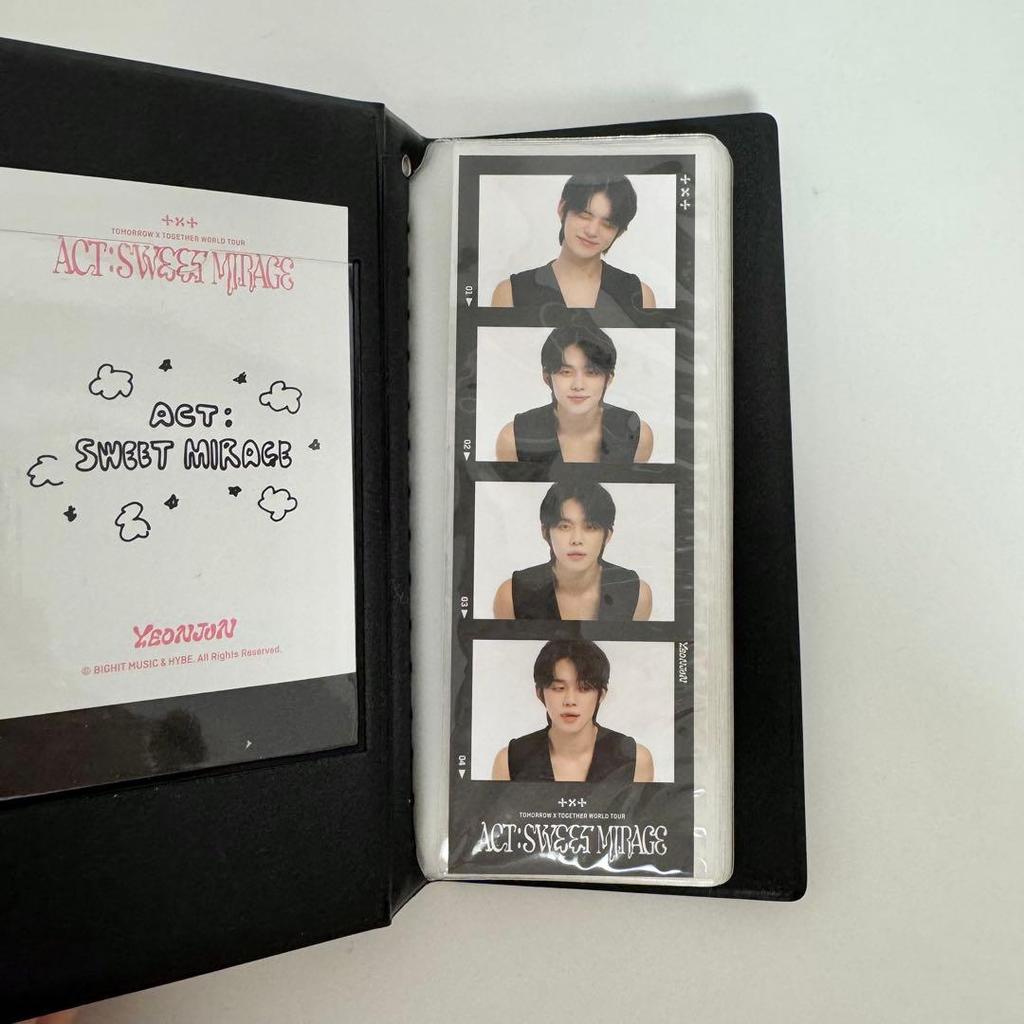 [USED] act: sweet mirage 4-cut photo binder Yeonjun
