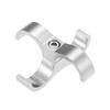 X AUTOHAUX 2pcs Car AN12 24mm Hose Separator Clamp Fuel Line Connector Fuel Line
