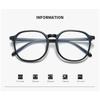 New Anti-blue Light Flat-light Glasses For Women Large Frame Glasses Myopia Glasses Glasses Frame 21007