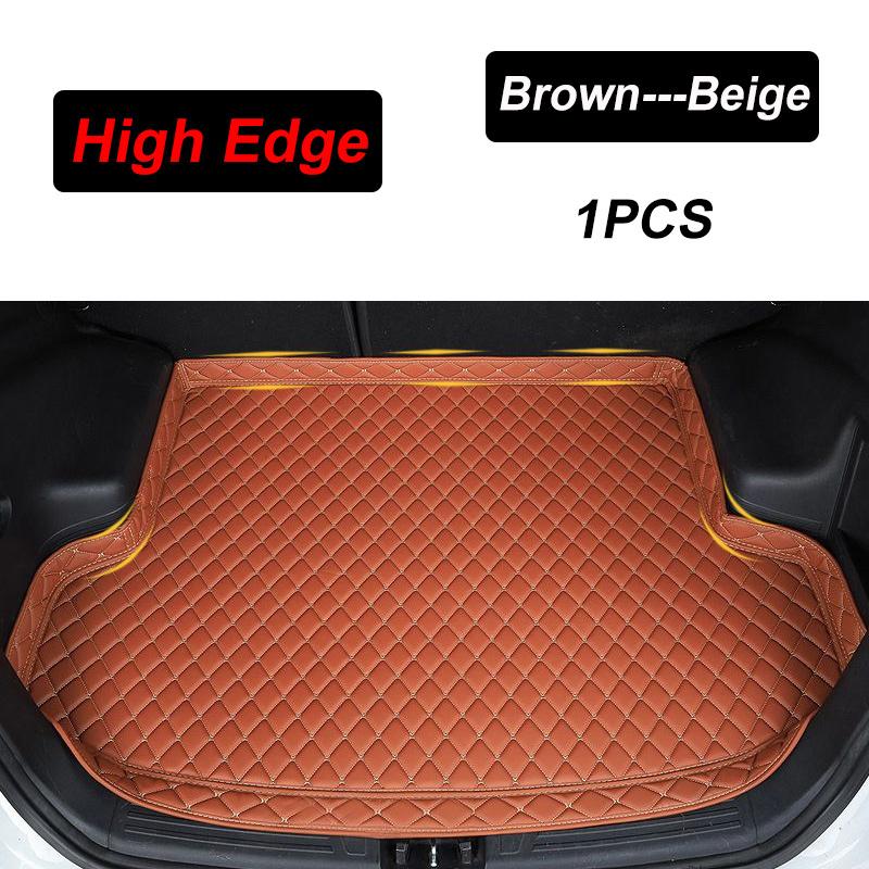 For BYD Seal 6 DM-i Touring 2025 2026 Leather Car Trunk Mats Easy Clean Storage Liner Rug Boot Carpet Pad Interior Accessories