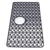 Kitchen Sink Mat Silicone Scratch Resistant Anti Slip Water Proof Reusable Multifunction for Dishes