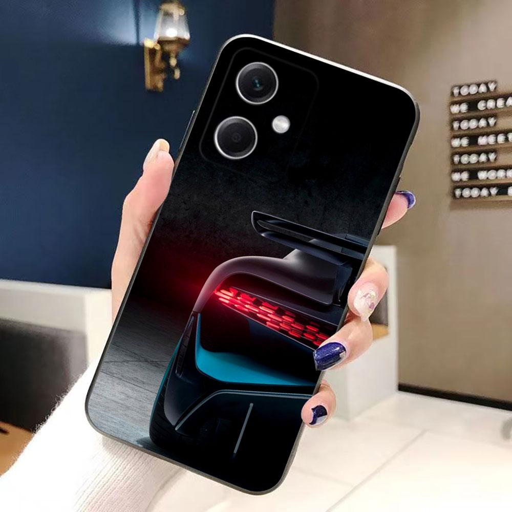 Luxury Sports Car Dream Phone Case For Redmi Note 15 14 13 12 12S 11 11T 11S 10 9T 9 Pro TPU Case Funda DIY Shell Capa Cover