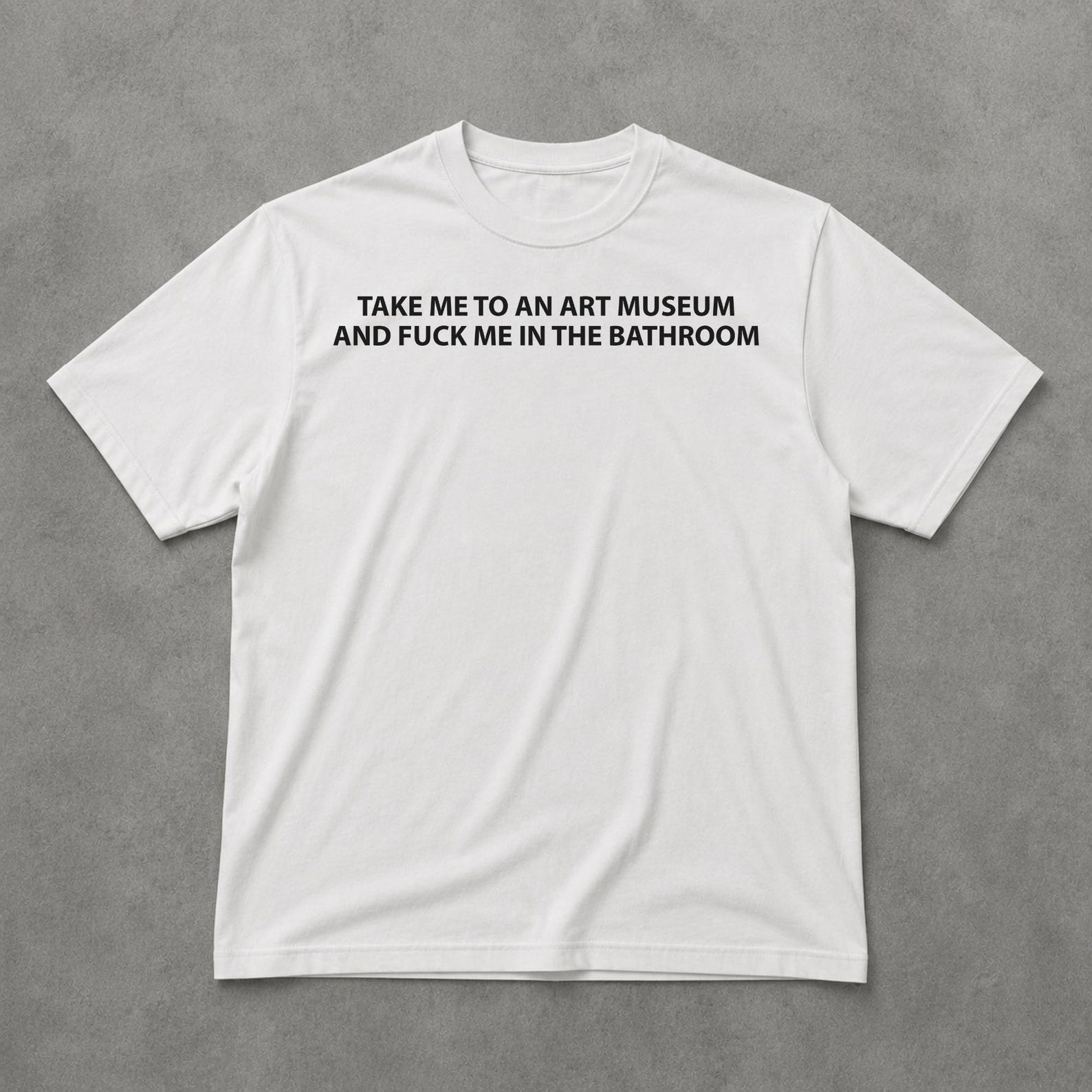 Take Me To An Art Museum Shirt 3XL