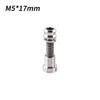 1/2Pcs Titanium Bolt M5X17Mm M5X19Mm Bicycle Nut Titanium Alloy Stem Bolts Road Folding Bike Screw Accessories