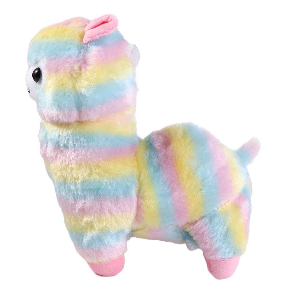 Children Birthday Gift Toy Home Soft Toys Stuffed Plush Toys Colorful Alpaca Doll Alpaca Plush Doll