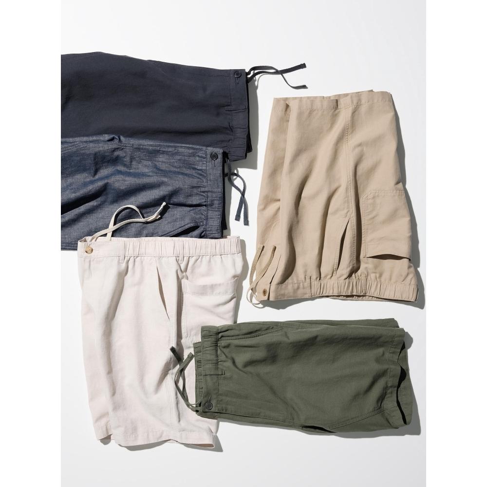 Uniqlo Japan Linen Blend Shorts