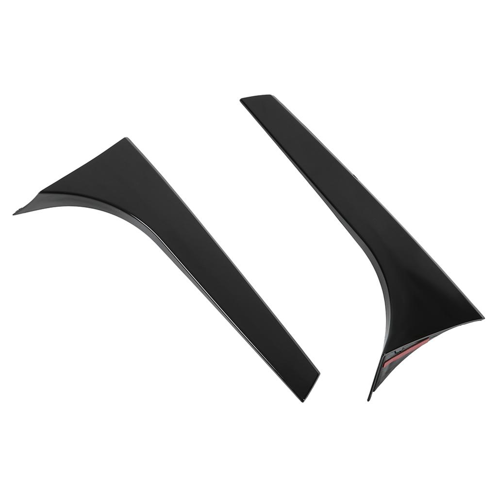 1pair Left Right Gloss Black Rear Window Side Spoiler Replacement for Mercedes Benz B Class W246 B180 B200 2012‑2018