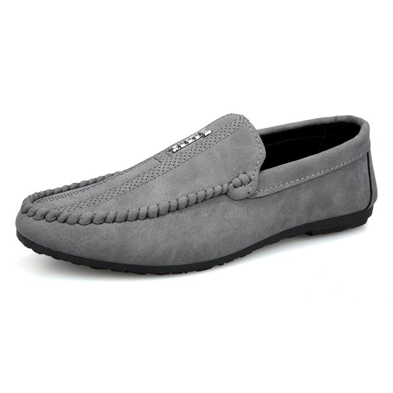 2025 neue Herrenschuhe Sommer Slipper Herren Freizeitschuhe Koreanische Version Low-Top Fußanliegende Slipper Doudou Trendschuhe