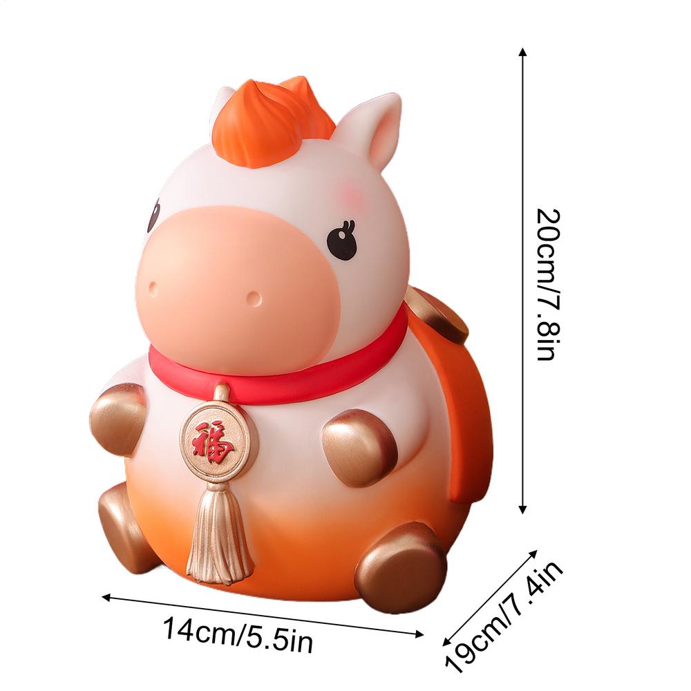 Kids Toys Children Money Saving Box Money Boxes Bank Horse Shape Home Decor Money Storage Creative Small Horse Bank