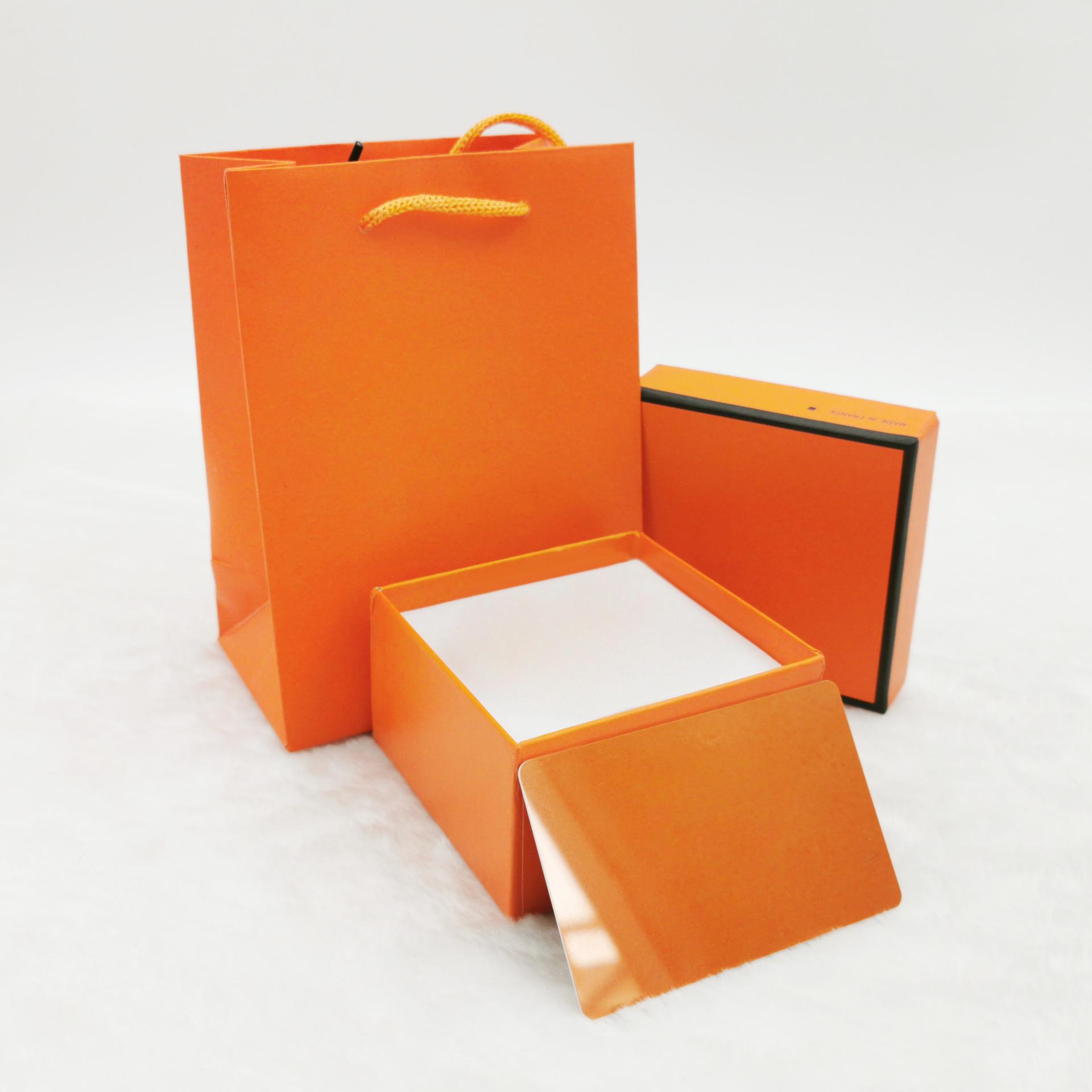 

Классический браслет из титановой стали с эмалью цвета розового золота и буквой H для пар Gold 19cm