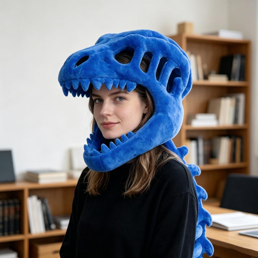 Dinosaur Skeleton Costume Set Halloween Dinosaur Themed Cosplay Props 3D Dino-Saur Skeleton Design