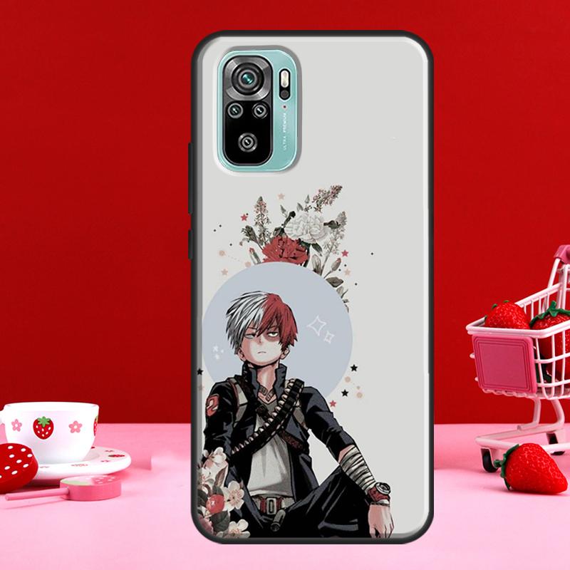 Anime Shoto Todoroki For Redmi Note 10 Pro Case For Redmi Note 11 Pro Note 8 9 Pro 9S 10S 11S 9C 9A 9T Cover