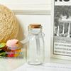 Creative Glass Bottle with Sand, Shells, Lucky Stars, Paper Cranes, and Rainbow Pentagrams