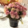 Vintage Creative Corrosion Resistant Metal Decorative Flower Bucket  for Artificial Plants