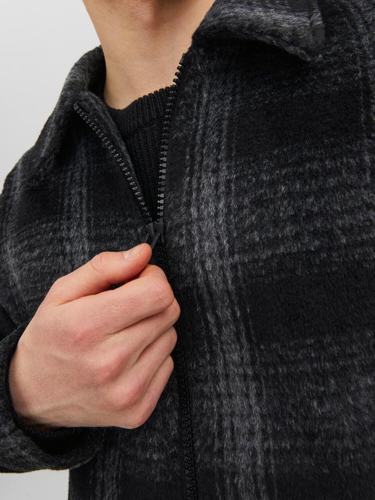 Jack & Jones Jorcole Jacket Ln (12238915) Jcolunar Fleece Jacket Sn (12239038) Black
