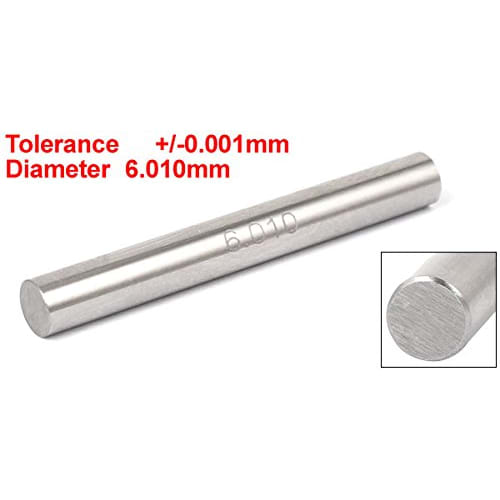 uxcell GCR15 Pin Gauge, 13mm X 57mm, Measuring Tool, 6.010mm Diameter