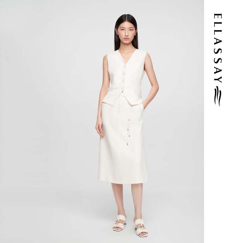ELLASSAY Elegant A-Line Midi Skirt