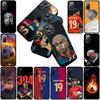 Handyhülle für Samsung Galaxy A35 A36 A55 A26 A05 A06 A14 A50 A51 A53 A54 A12 A13 A23 Hülle King Football Nr. 19 Fußball Nr. 19