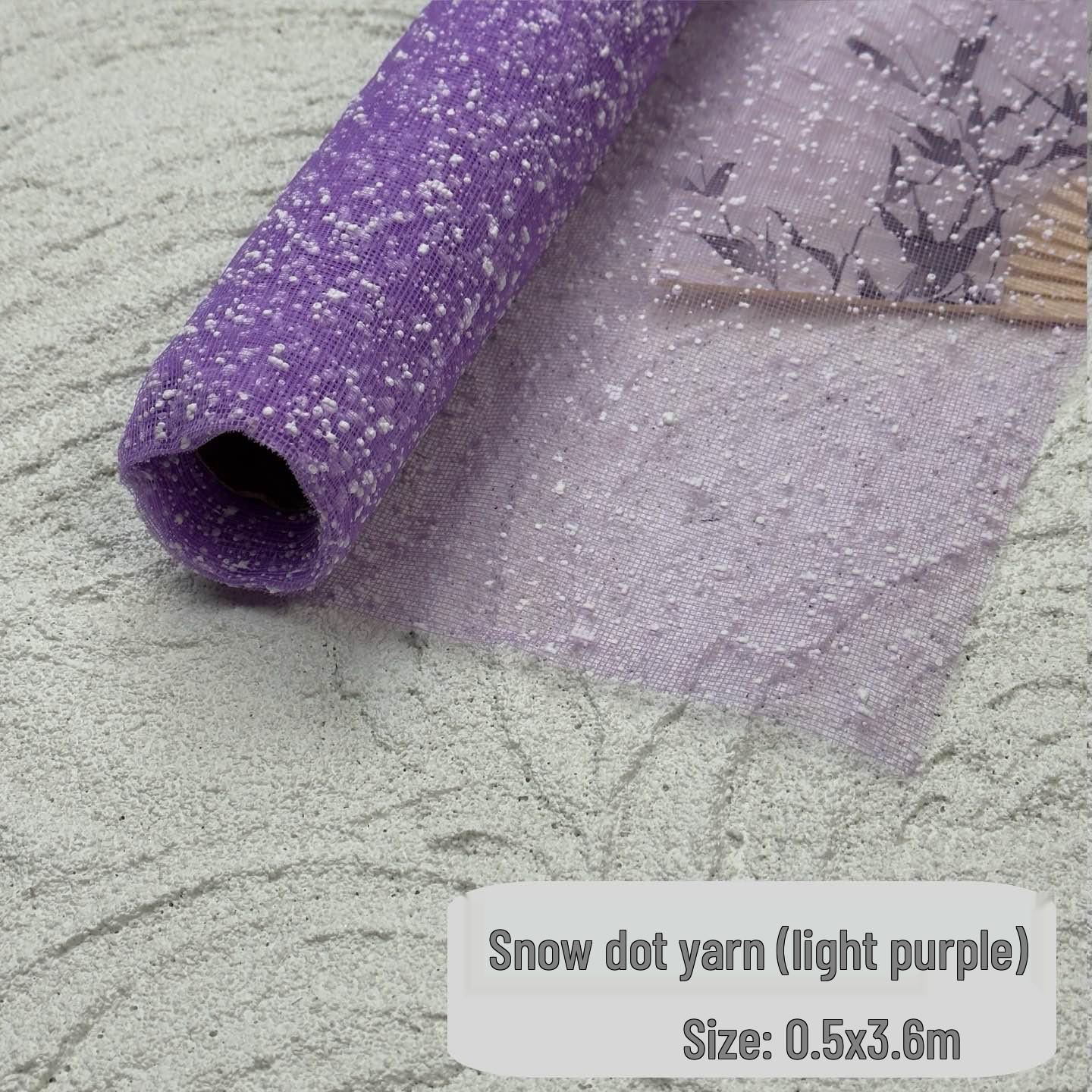 

Kindergarten Snowflake Mesh Wrapping and Decoration Materials