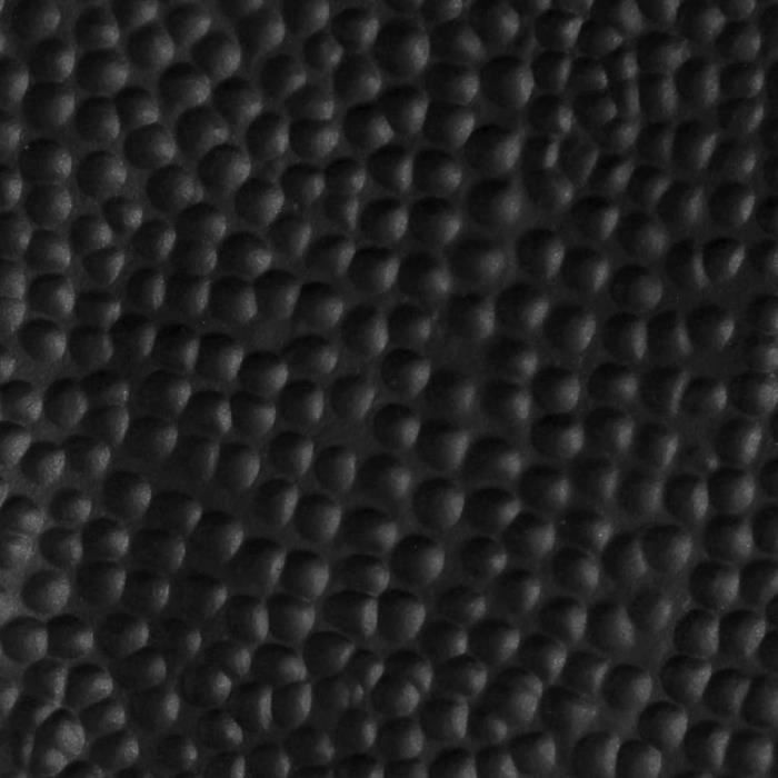 VidaXL Table basse Aluminium martelé 70 x 30 cm Noir