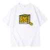 Unisex T Shirt Funny Illustration Pure Cotton ONeck Pullover Tees Daily Casual Sport Tshirt Oversized Unisex Tops Short Sleeve
