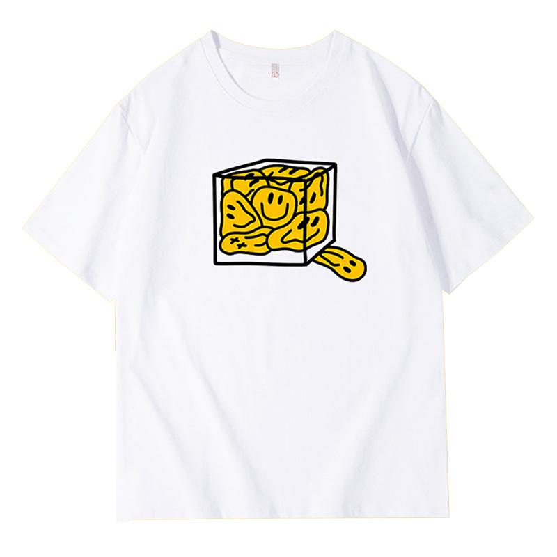 Unisex T Shirt Funny Illustration Pure Cotton ONeck Pullover Tees Daily Casual Sport Tshirt Oversized Unisex Tops Short Sleeve