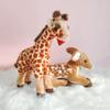 Aurora Giraffe Plush Fawn Doll with Internal Support - Birthday Gift Ornament