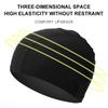 1Pcs Ultra-Thin Free Size Unisex Polyester Cloth Swimming Cap Protecting Ears Long Hair Water Sports Swimming Cap