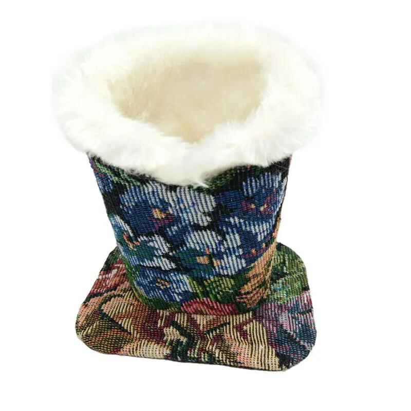 Soft Plush Lined Glasses Desk Holder Eyeglasses Sunglasses Stand Anti scratch Storage Case Make Up Brush Holder Pen Container