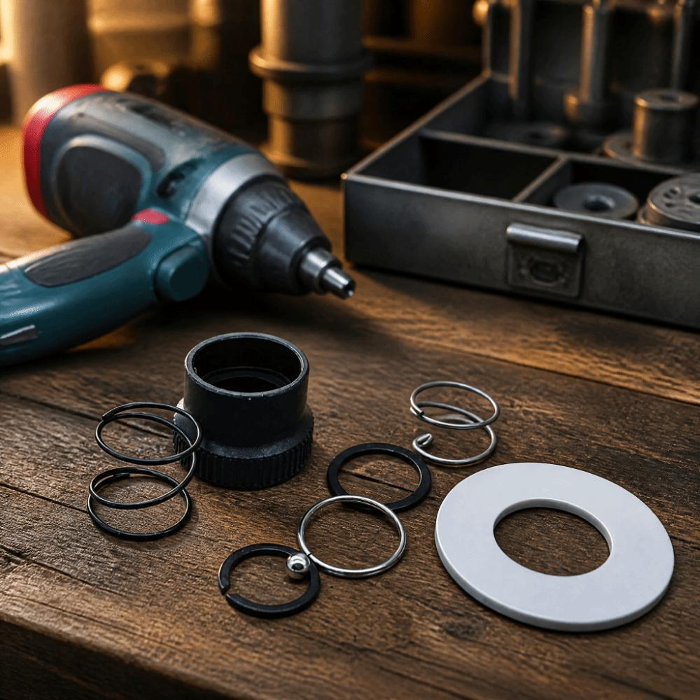 Steel Ball Impact Driver Repair Kit Replacement Part Power Tool Repair Parts  For Power Tools