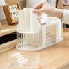 Double Rotation Drawer Pen Holder Desk Stationery Storage Pencil Container  Students