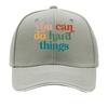 Colorful Motivational Wall Art Canvas Home Office Decor Hip Hop Hat Fashion Outdoor Sports Sandwich Baseball Cap