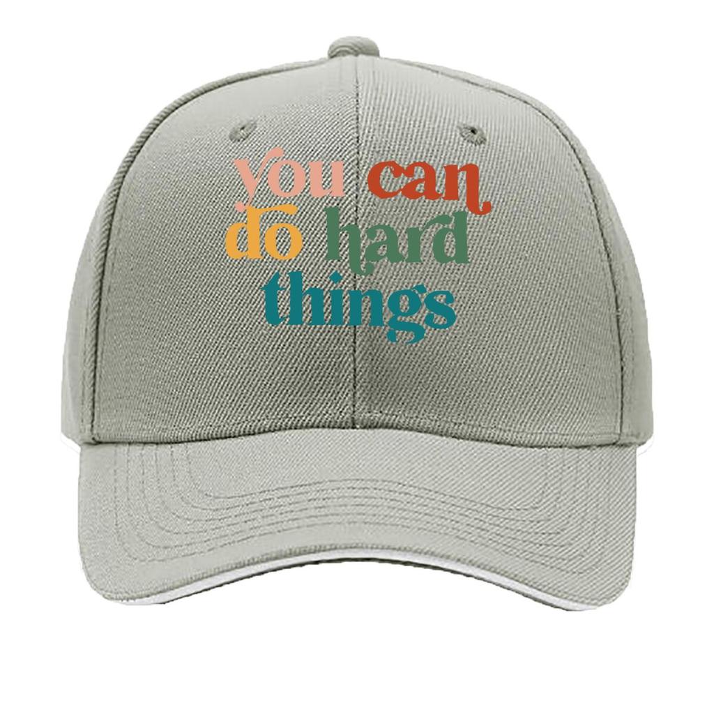 Colorful Motivational Wall Art Canvas Home Office Decor Hip Hop Hat Fashion Outdoor Sports Sandwich Baseball Cap