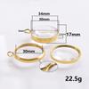 15/20/25/30mm Biconvex Glass Stainless Steel Locket Pendant Necklaces For Women Men Accessories Long Chain Twist Lockets Jewelry