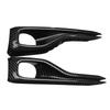 Carbon Fiber Look Car Front Fog Light Cover Fog Lamp Cover Shell Bezel For Ford For Focus MK4 ST ST Line & ST Line X -