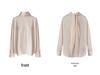 Luxi French Light Satin Ribbon Blouse - Women's High-End, Early Spring 2026 