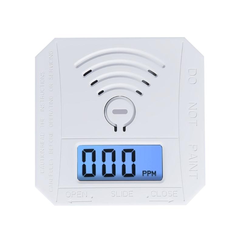 Advanced Alarm with Sound & Light Warning ABS CO Alarm Small Carbon Monoxide Detector WJCO997 Carbon Monoxide Detector 1