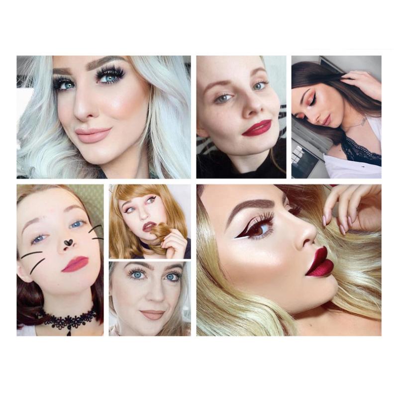Pudaier 's New Non-stick Cup Lip Gloss Nude Matte Non-fading Lipstick Waterproof Lip Makeup