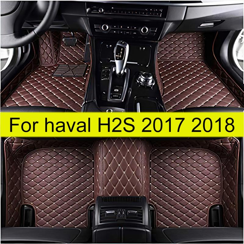 Car floor mats for haval H2S 2017 2018  auto foot Pads automobile carpet cover