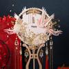 Double-Sided Xiuhua Round Fan DIY Kit - Wedding Gift for Brides, Finished Fan 2026 Edition