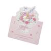 Romantic 3D Greeting Card Rose Pop Up Love Blessing Card with Envelope Valentine's Day Card Wife Girlfriend Gift