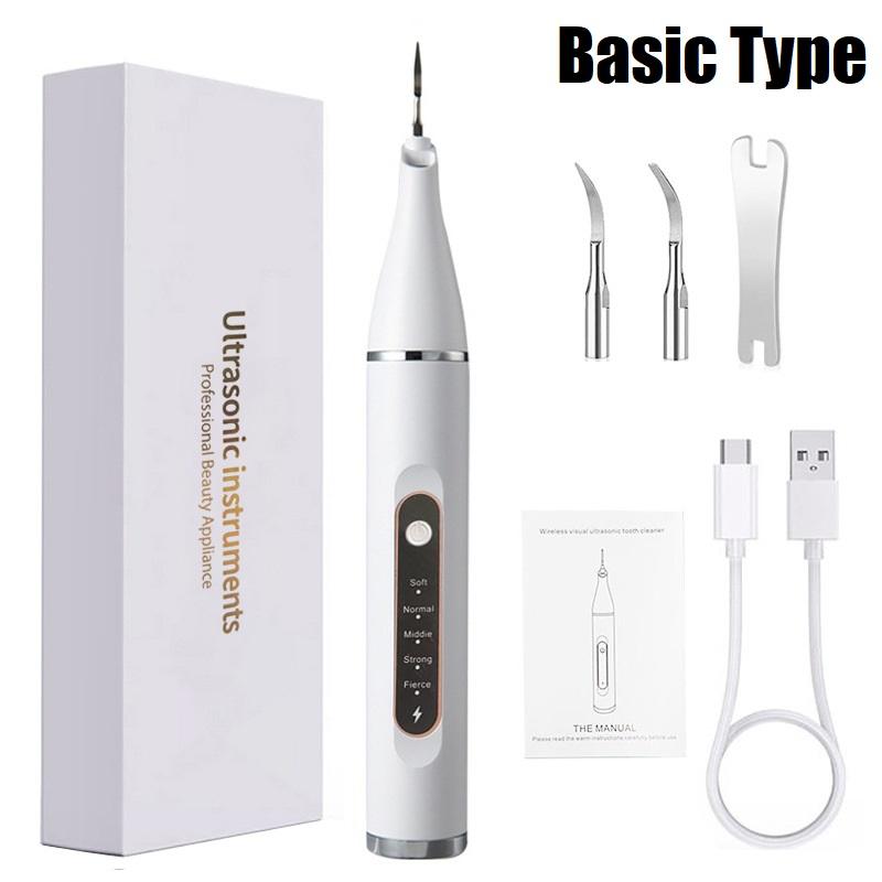 5 Modes Ultrasonic Electric Tooth Cleaner Dental Scaler Calculus Remover Teeth Whitening Tartar Plaque Stain Cleaning Tool