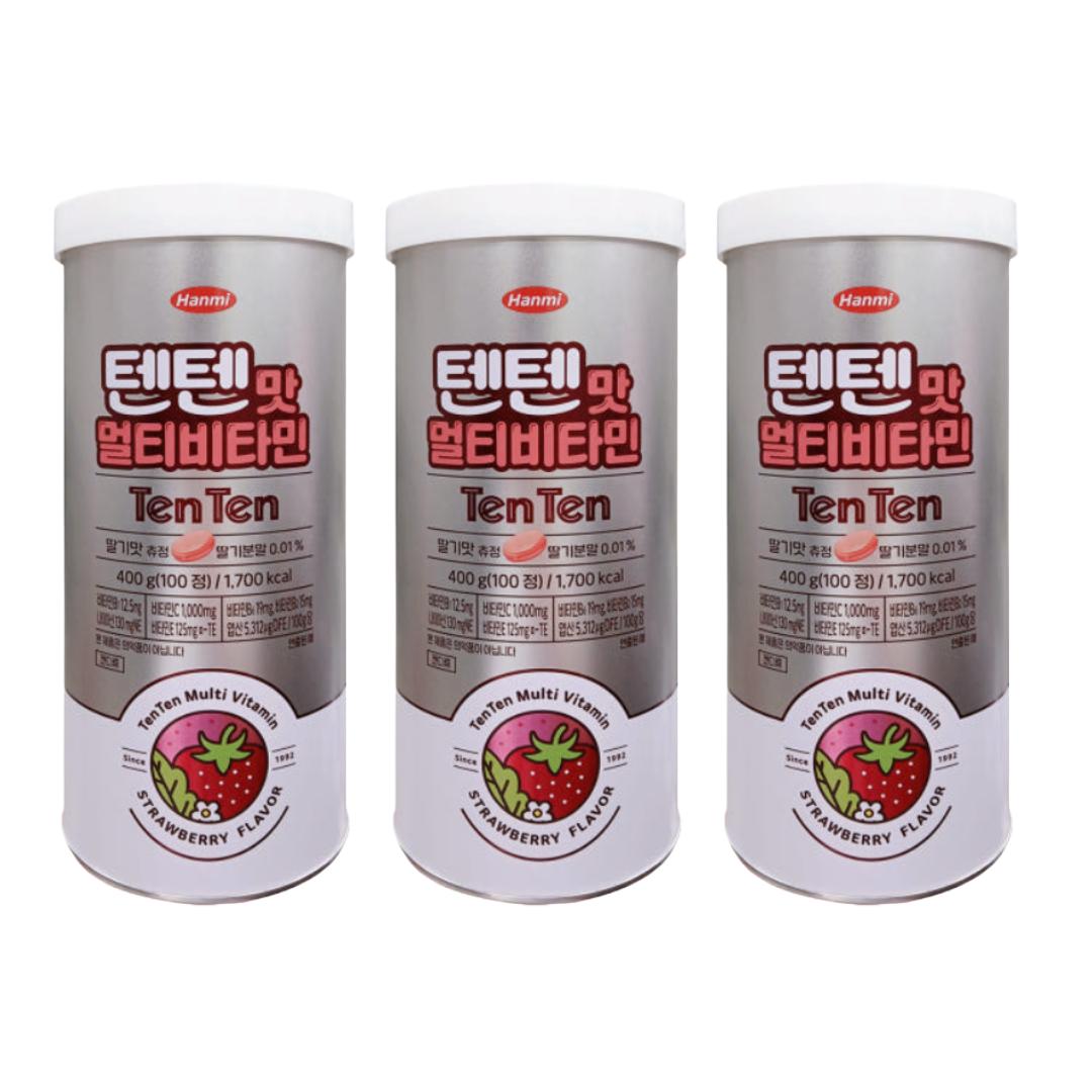 

Hanmi Pharmaceutical Tenten Chewable Tablets (100 Tablets) (3 Options) #100 Tablets x 3pcs