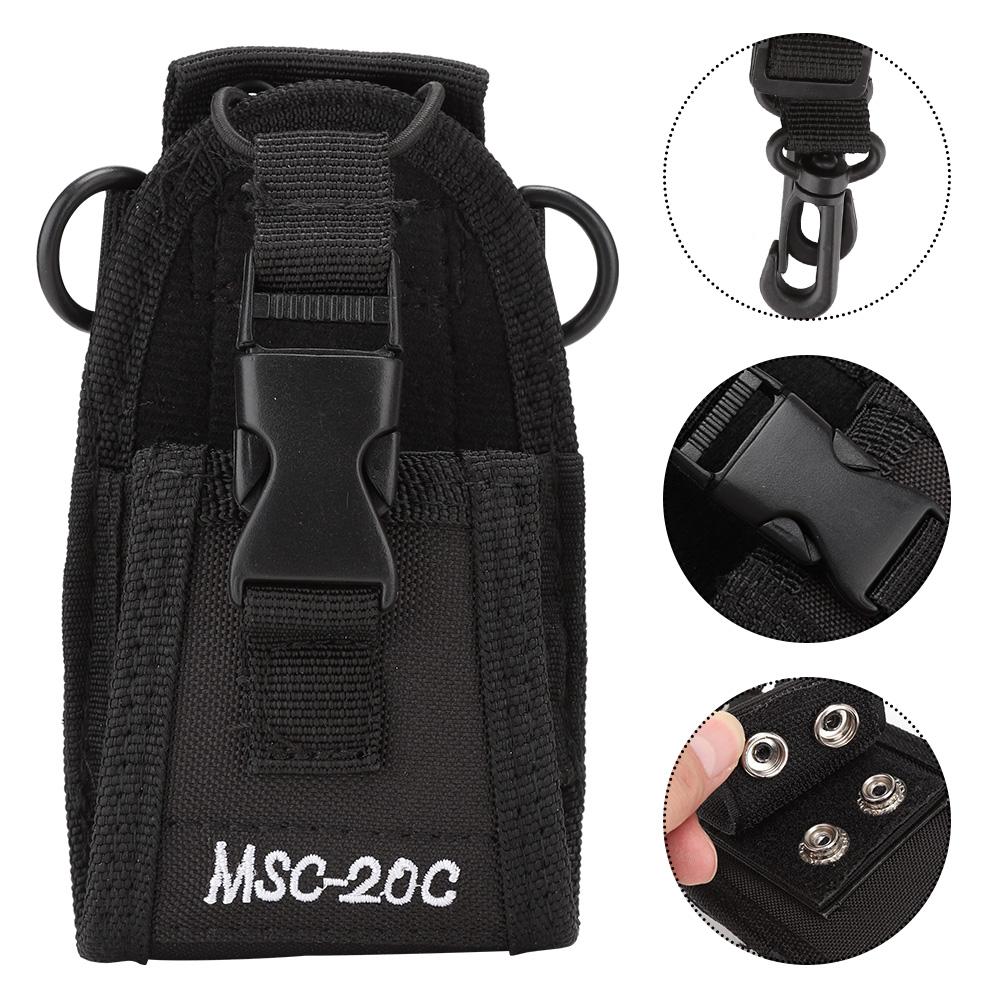 MSC 20C Walkie Talkie Protective Waist Bag   Belt for Kenwood  Motorola HYT QuanSheng PUXING