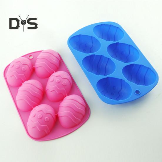 Formă pentru prăjitură Super Wind în formă de ou de Paște, silicon anti-alunecare, fondant, bomboane de ciocolată, pentru desert, pentru brutărie