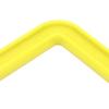 5 Pcs Agility Training Rings Multifunctional Quadrilateral Physical Speed Training Rings for Basketball Football Yellow