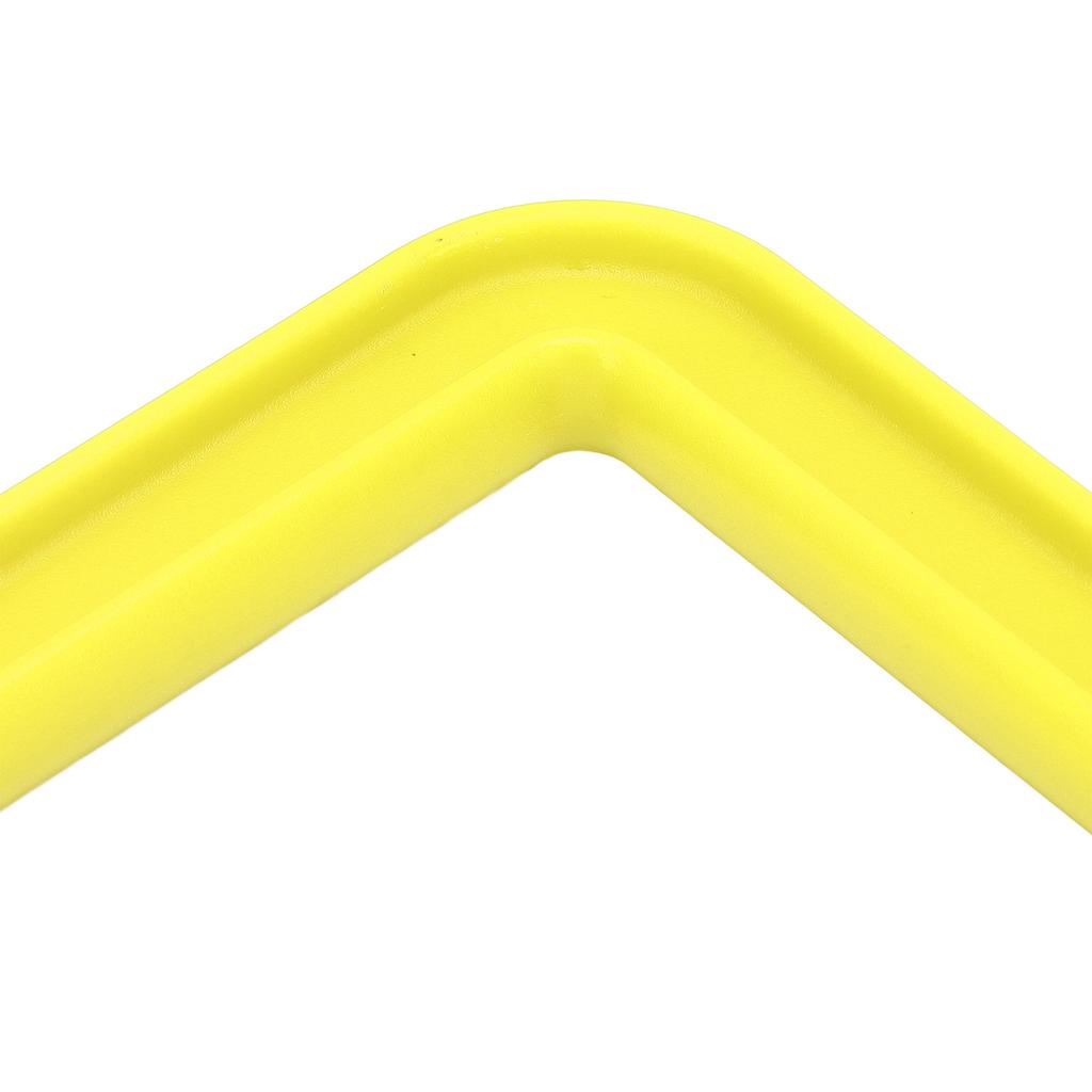 5 Pcs Agility Training Rings Multifunctional Quadrilateral Physical Speed Training Rings for Basketball Football Yellow