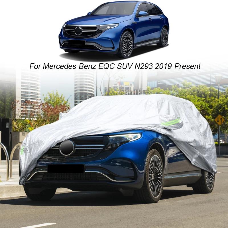 Car Cover Rain Frost Snow Dust Waterproof Auto Accessory For Mercedes-Benz EQA H243 EQB X243 EQC N293 EQE V295 EQS SUV V297